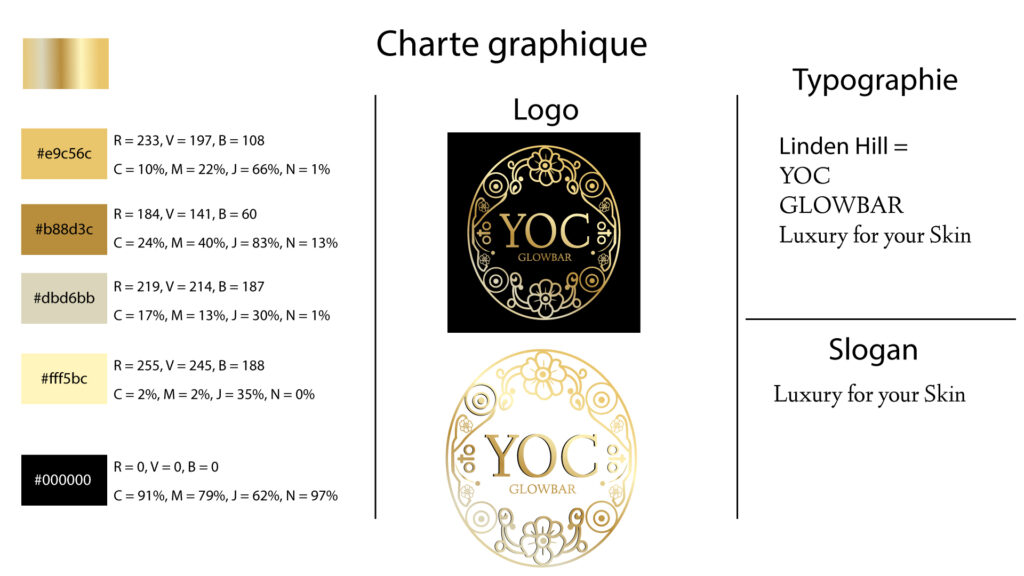 Réalisation d'une charte graphique à Cognac