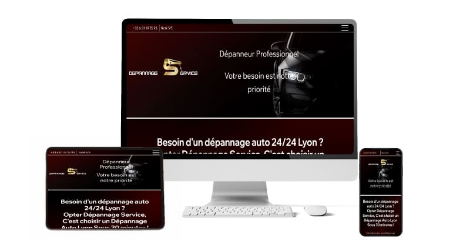 Portfolio, site vitrine de dépannage