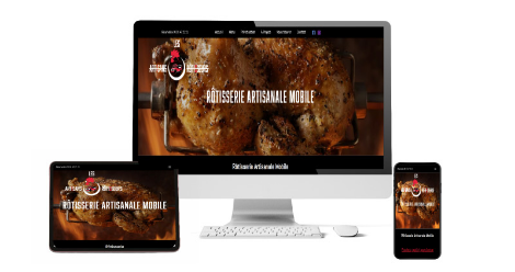 Création de site pour un artisan rôtisseur