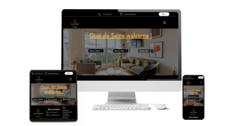 Site internet pour la location d'appartement