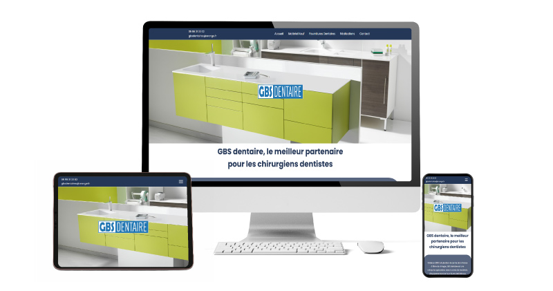 Réalisation d'un site dans le secteur médical