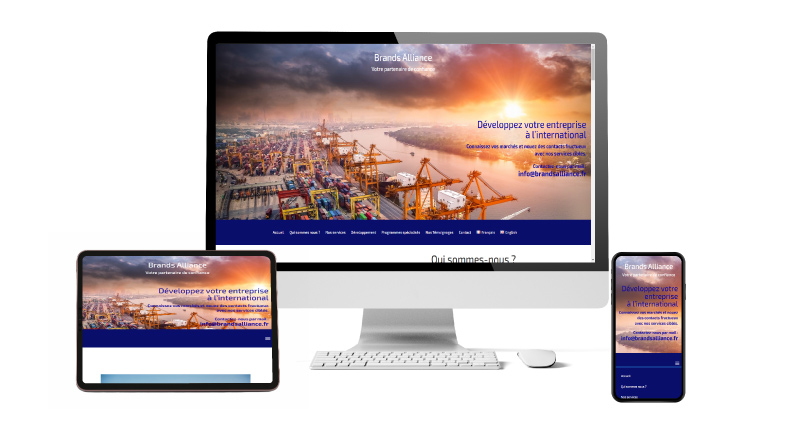 Réalisation d'un site pour une institution de trading